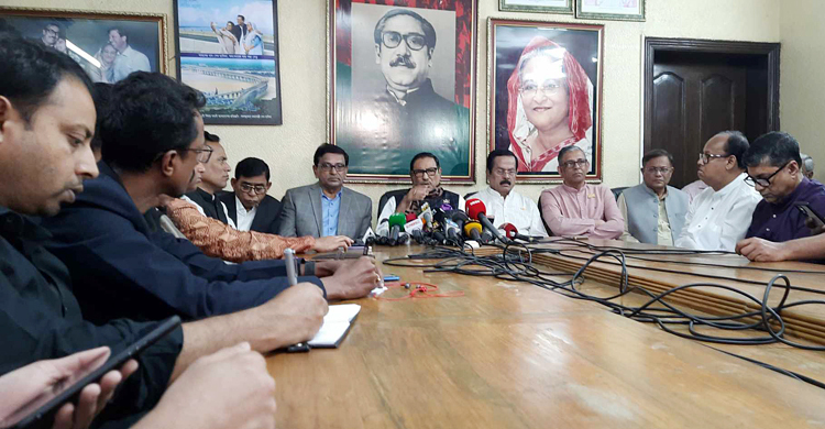 সারাদেশে বিশৃঙ্খলা করার ষড়যন্ত্র করছে বিএনপি: কাদের