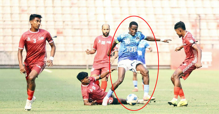 গাম্বিয়ান পা ওমর বাবু বড় স্বপ্ন দেখাচ্ছেন ফর্টিস এফসিকে