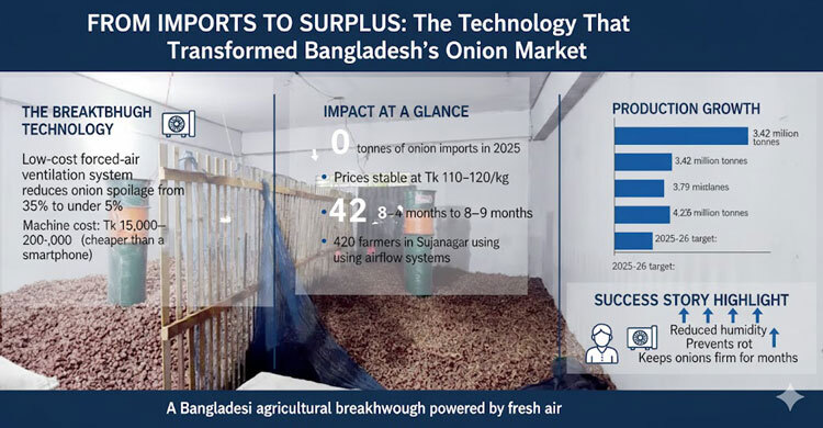 A Tk 20,000 blower ends the era of onion crises
