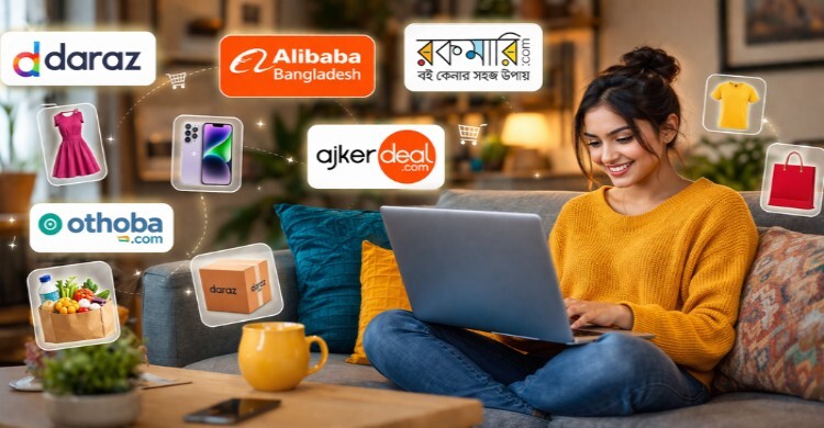 ঘরে বসে কোন অনলাইন সাইট থেকে কী কিনবেন