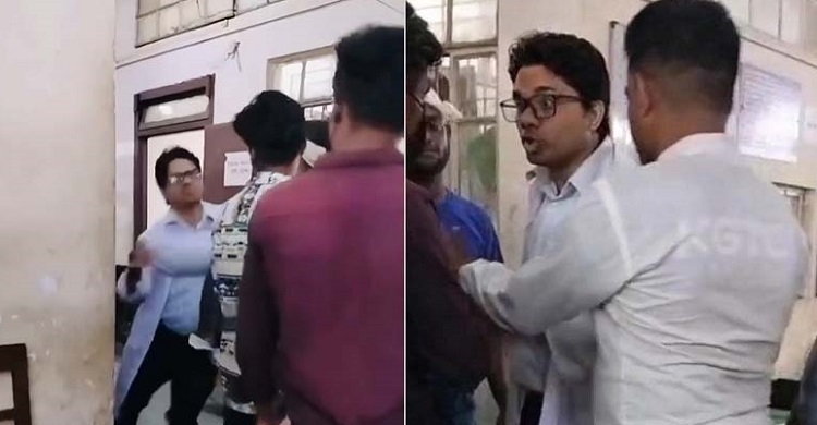 ওসমানী হাসপাতালে রোগীর স্বজনকে চিকিৎসকের লাথি, তদন্ত কমিটি গঠন