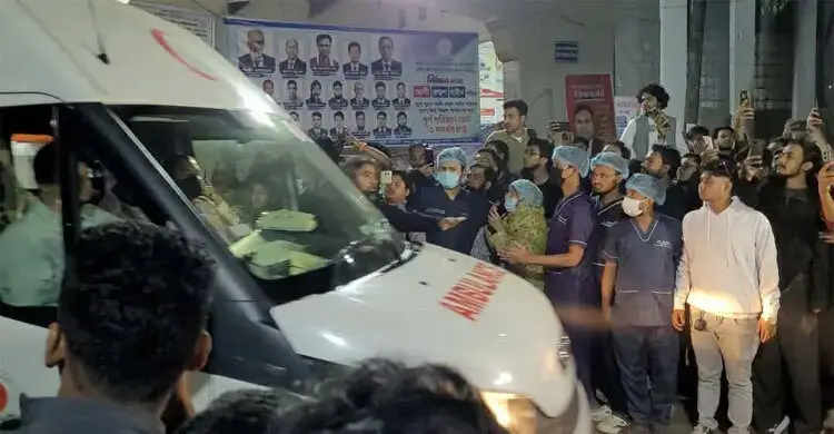 Osman Hadi taken to Evercare from DMCH