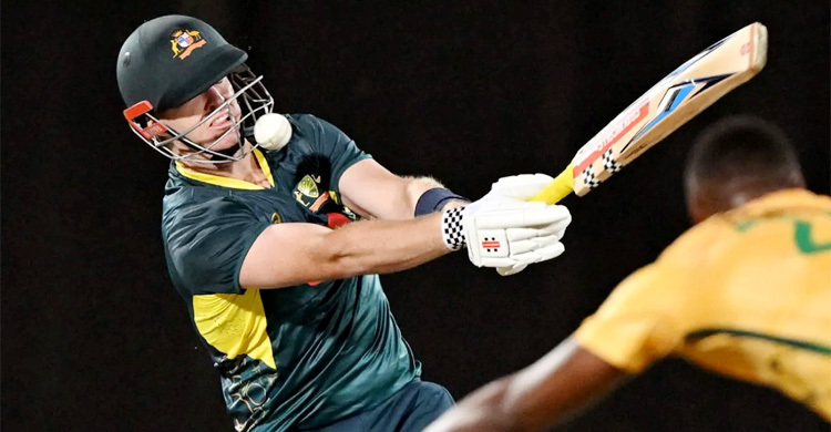 রাবাদার বলে হেলমেটে আঘাত, ওয়ানডে অভিষেক হচ্ছে না অসি তারকার