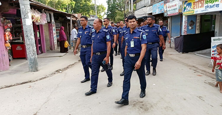 কুড়িগ্রামে রাজনৈতিক অস্থিরতা, পুলিশের টহল জোরদার