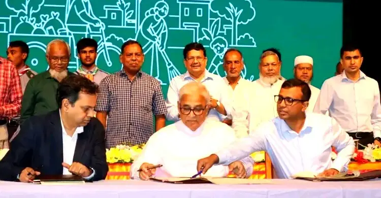 পাবনার বর্জ্য ব্যবস্থাপনা উন্নয়নে পৌরসভা-স্কয়ার-ব্র্যাকের চুক্তি