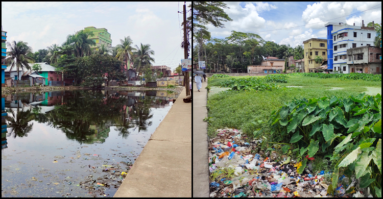 পরিষ্কার হলো স্বাস্থ্য বিভাগের পুকুরটি