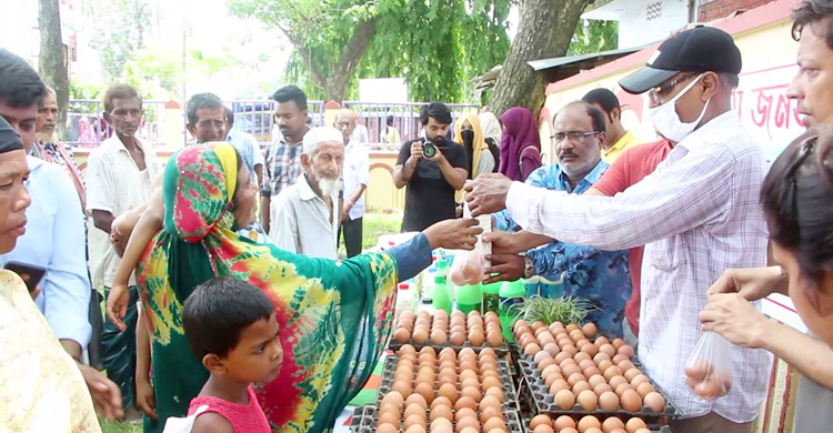 ৪ টাকা হালি ডিম, দুধ ৫ টাকা লিটার