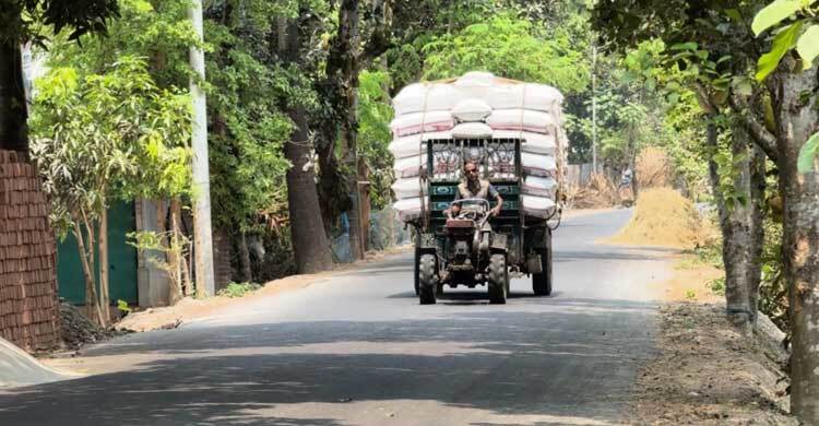 এক সড়কে চাঙ্গা ১০ গ্রামের অর্থনীতি
