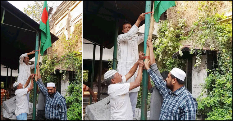 পাবনায় আওয়ামী লীগের অফিসে পতাকা উড়োনোর ভিডিও প্রকাশ