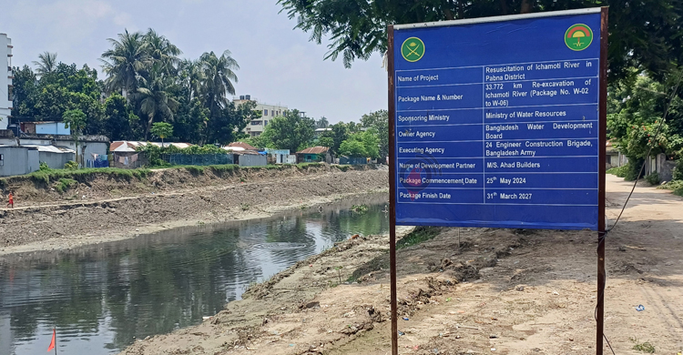 ইছামতীর প্রাণ ফিরতে বাধা দখলদারদের মামলা