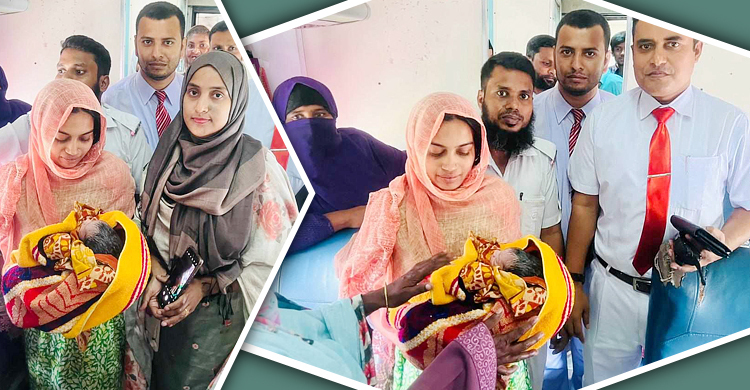 বাড়ি ফেরার পথে ট্রেনে সন্তান জন্ম দিলেন প্রসূতি