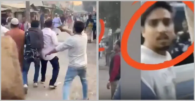 পাবনায় বিএনপি-জামায়াত সংঘর্ষে অস্ত্র হাতে যুবকের ছবি ভাইরাল