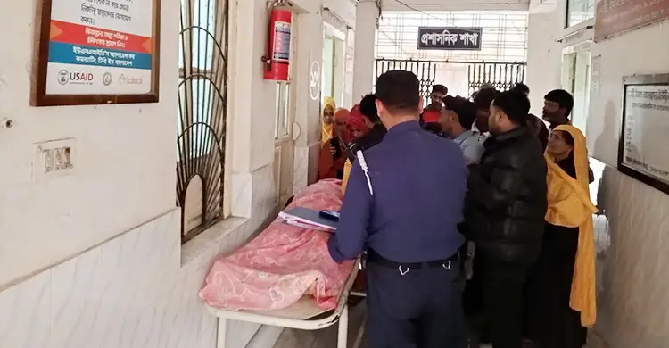 দাওয়াত খেয়ে ফেরার পথে সড়কে প্রাণ গেলো খালা-ভাগনের