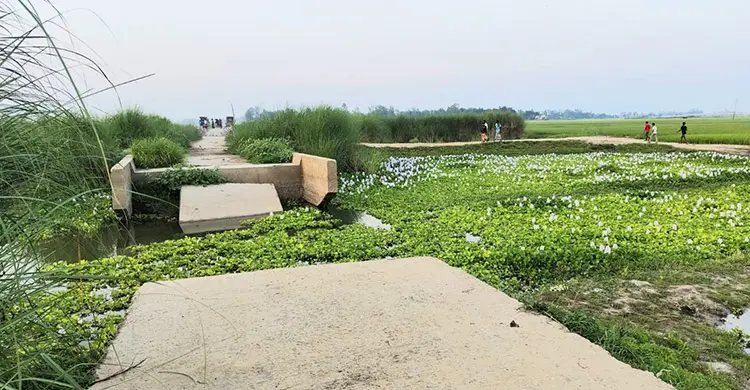 সংযোগ সড়কের অভাবে আশীর্বাদ এখন অভিশাপ