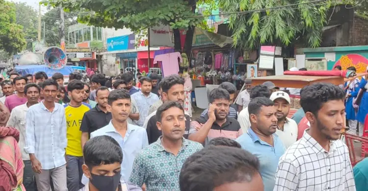 শেখ হাসিনার ফাঁসির দাবিতে ছাত্রদলের বিক্ষোভ