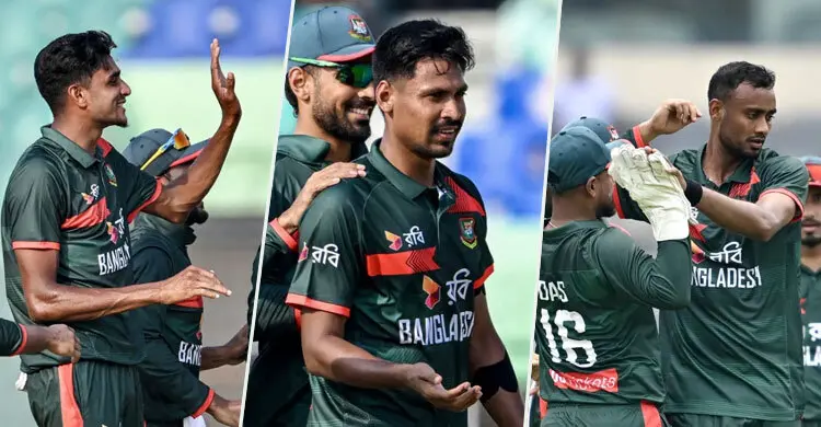 আইসিসি র‍্যাংকিংয়ে বড় লাফ নাহিদ রানা, শরিফুল, মোস্তাফিজদের