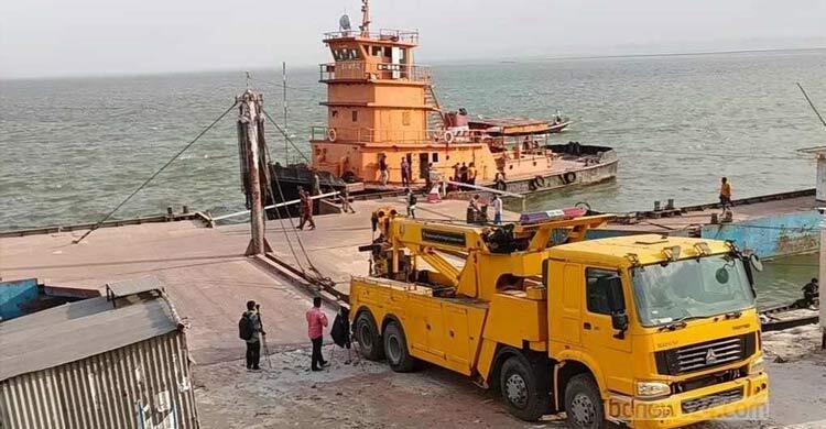 নেই নিখোঁজ দাবি, পন্টুন সরিয়ে পাওয়া যায়নি কিছু