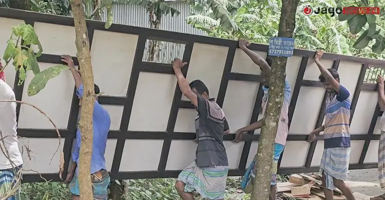 ৫২৭ কোটির বাঁধ টিকল মাত্র দেড় মাস!