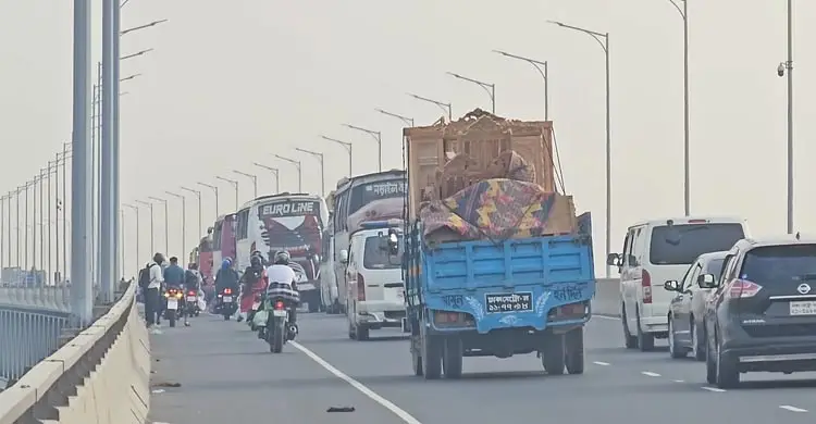 দুই দিনে পদ্মা সেতুতে টোল আদায় ৯ কোটি টাকা