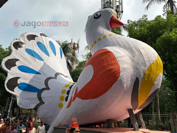 চারুকলা থেকে বৈশাখী শোভাযাত্রা শুরু