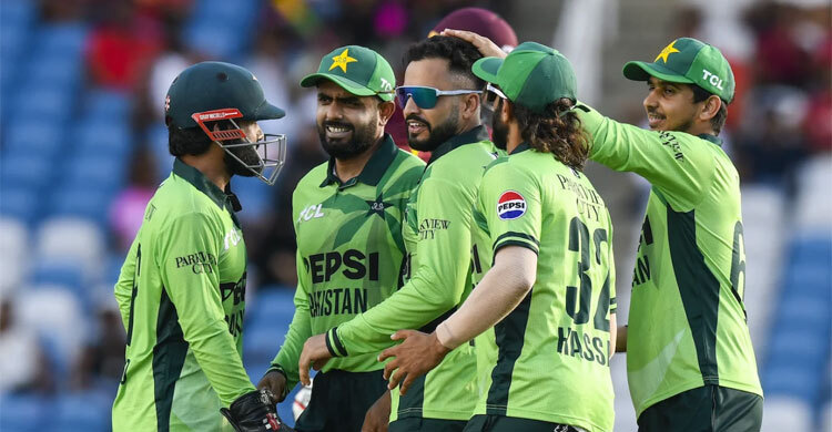 টস জিতে ওয়েস্ট ইন্ডিজকে ব্যাটিংয়ে পাঠালো পাকিস্তান