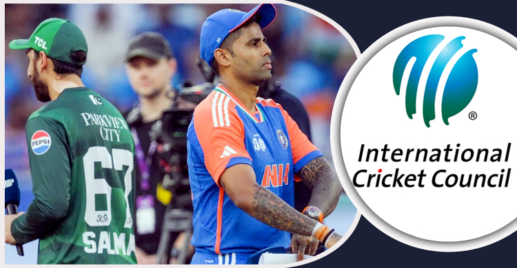 পাকিস্তানের দাবি প্রত্যাখ্যান করলো আইসিসি