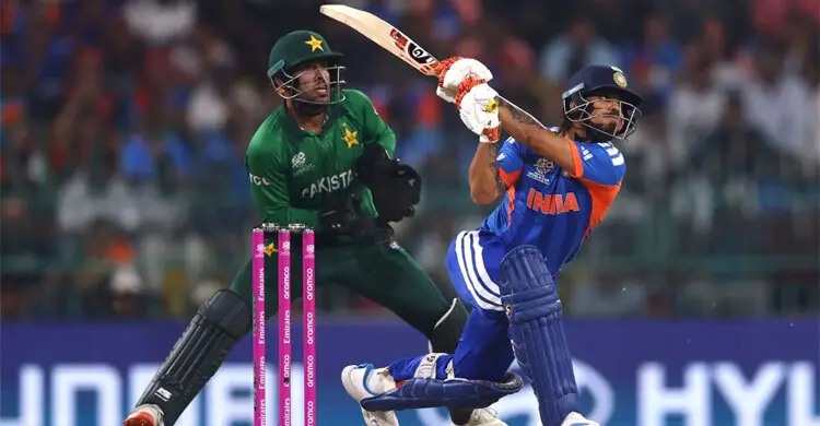 পাকিস্তানকে ১৭৬ রানের লক্ষ্য দিলো ভারত