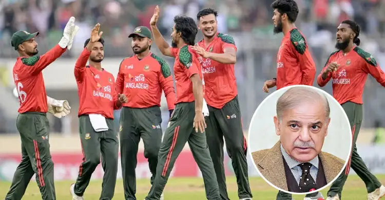 বাংলাদেশের পাশে দাঁড়াতেই ভারত ম্যাচ বর্জন: পাকিস্তানের প্রধানমন্ত্রী