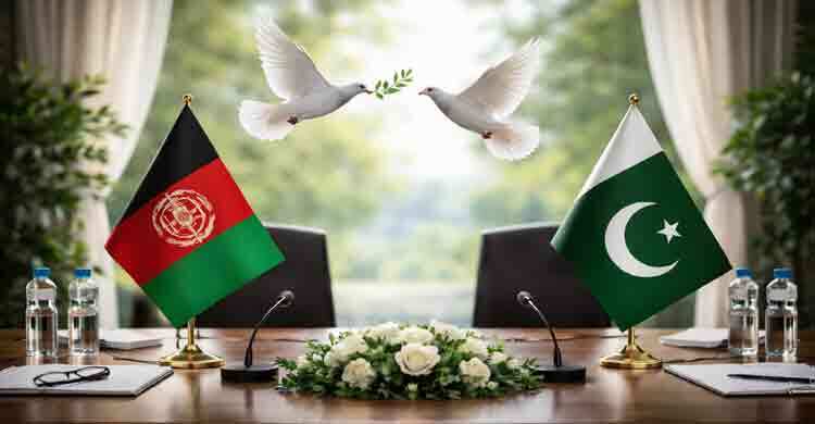 আলোচনার মাধ্যমে পাকিস্তানের সঙ্গে সংঘাত মেটাতে চায় আফগানিস্তান