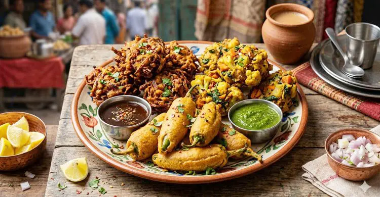 মেঘলা বিকেলে চায়ের সঙ্গী পাকোড়া, এক নজরে ৩ রেসিপি