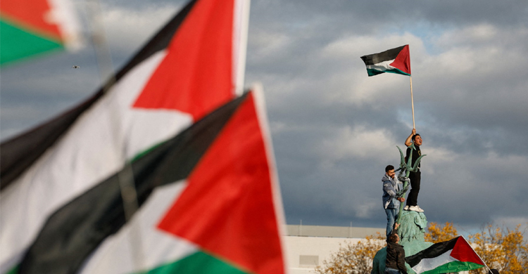 এখন পর্যন্ত ফিলিস্তিনকে রাষ্ট্র হিসেবে স্বীকৃতি দিলো যে কয়টি দেশ