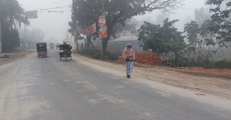 শীতে জবুথবু পঞ্চগড়ে তিন দিন সূর্যের দেখা নেই