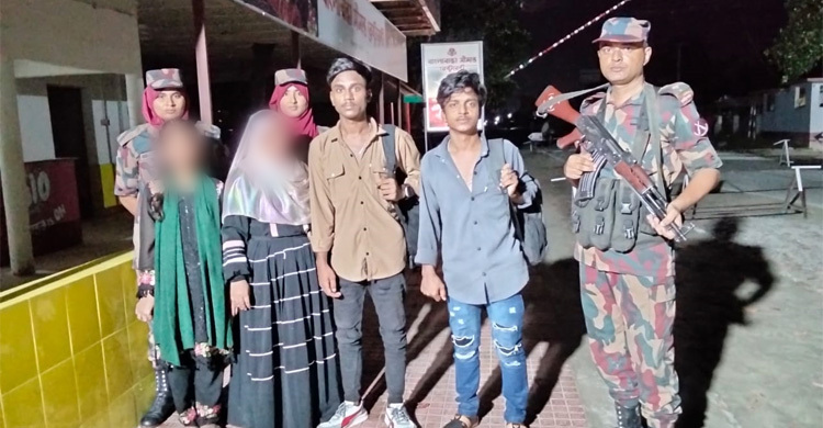 পঞ্চগড় সীমান্তে নারী-শিশুসহ ৯ জনকে ঠেলে পাঠালো বিএসএফ