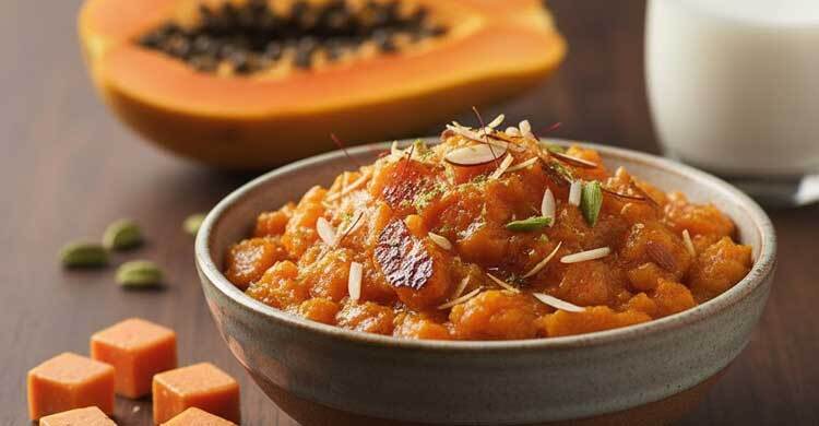 শবে বরাতের বিশেষ আয়োজনে রাখুন পাকা পেঁপের হালুয়া