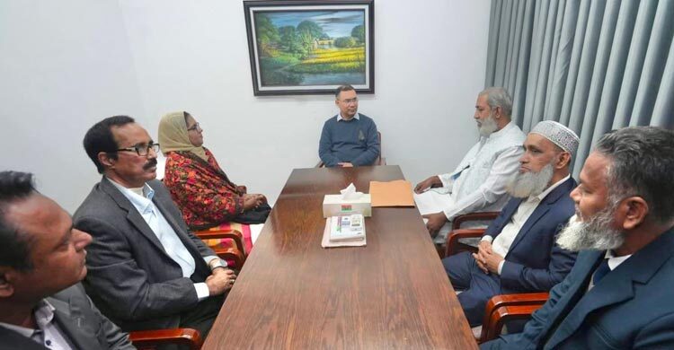 তারেক রহমানের সঙ্গে লেবার পার্টি প্রতিনিধিদলের বৈঠক