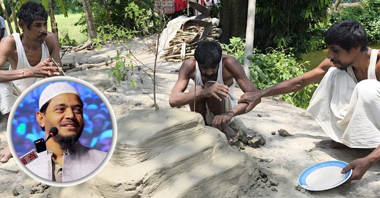 সনাতন ধর্মের প্রতিবন্ধী সেই তিন ভাইয়ের পাশে দাঁড়ালেন এমপি মাসুদ