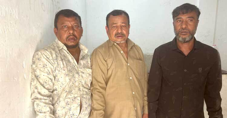 পটুয়াখালীতে ব্যাংক পাড়ায় সক্রিয় ছিনতাইকারী চক্রের ৩ সদস্য আটক
