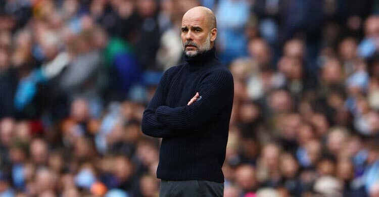 Man City players enjoy the pressure, says Guardiola