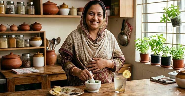 পেট ফাঁপা? ঘরেই আছে সমাধান