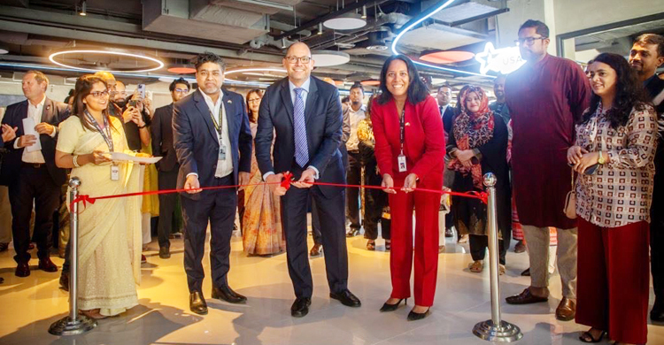 Peter Haas inaugurates new location of EMK Center in Gulshan