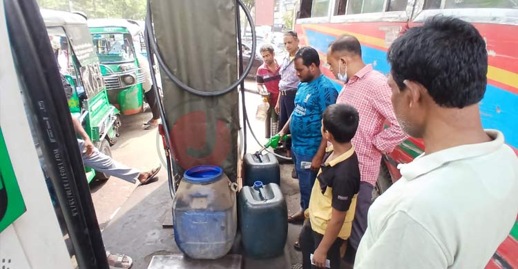 সরেজমিনে পাম্পের পরিস্থিতি