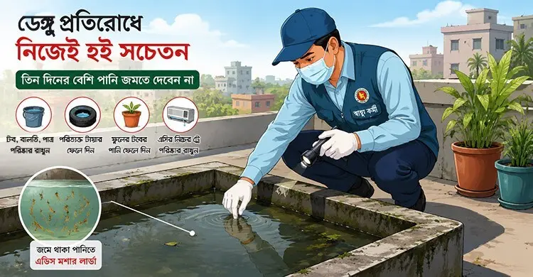 ‘মশা মারতে শুধু সিটি করপোরেশনের ওপর ভরসা করলে বিপদ বাড়বে’