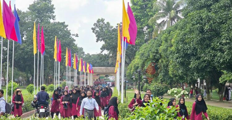 দেশি-বিদেশি পর্যটকে মুখর সোনারগাঁও জাদুঘর