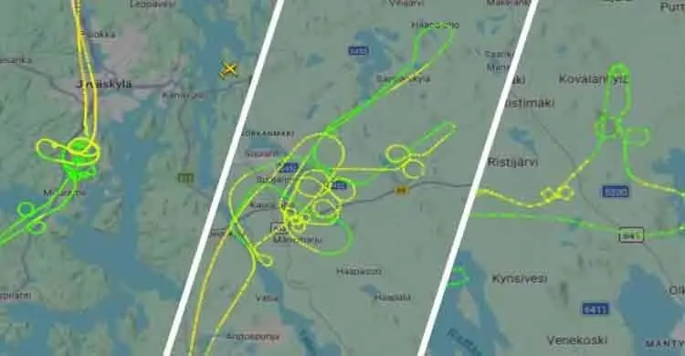 ‘পুরুষাঙ্গের’ আকৃতিতে প্লেন চালিয়ে শাস্তির মুখে ফিনিশ পাইলটরা