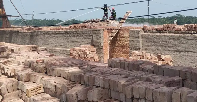 পিরোজপুরে দুই ইটভাটাকে ৩ লাখ টাকা জরিমানা