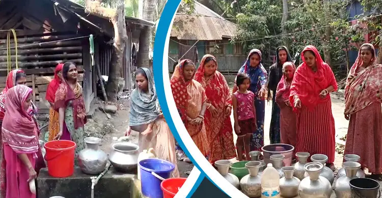 ওয়াটার ট্রিটমেন্টের অপেক্ষায় পৌরসভা, পানির অভাবে দিশাহারা বাসিন্দারা
