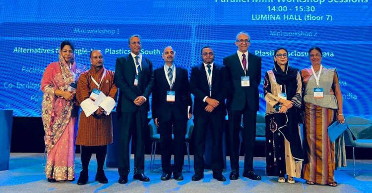 প্লাস্টিক দূষণ রোধে দক্ষিণ এশীয় ঐক্যের ডাক দিলো বাংলাদেশ