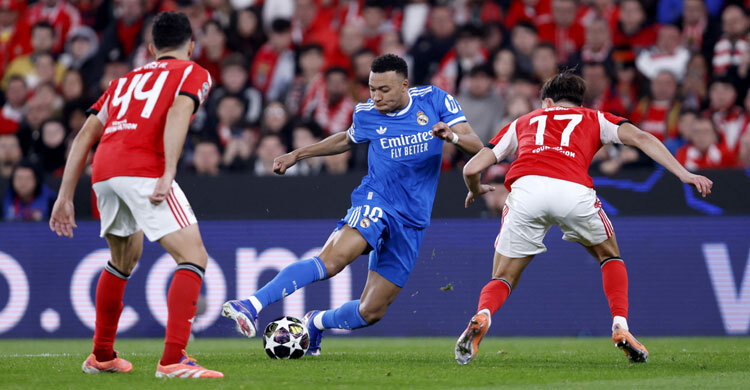 Vinicius nets winner as Real Madrid edge Benfica