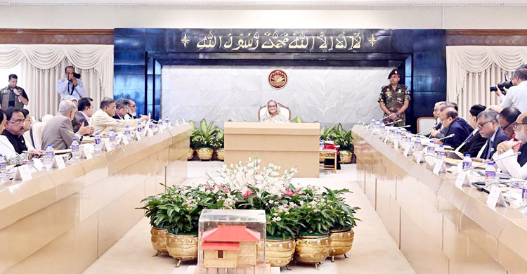 দুই প্রকল্প বাস্তবায়নে প্রধানমন্ত্রীকে ধন্যবাদ দিলো মন্ত্রিসভা