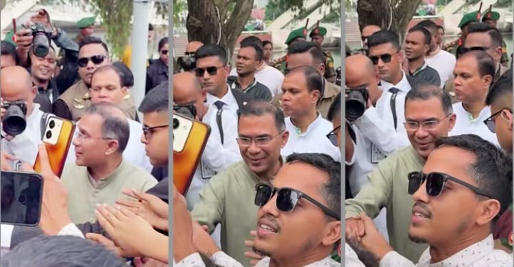 প্রটোকল ভেঙে যুবকের সঙ্গে সেলফি তুললেন প্রধানমন্ত্রী তারেক রহমান